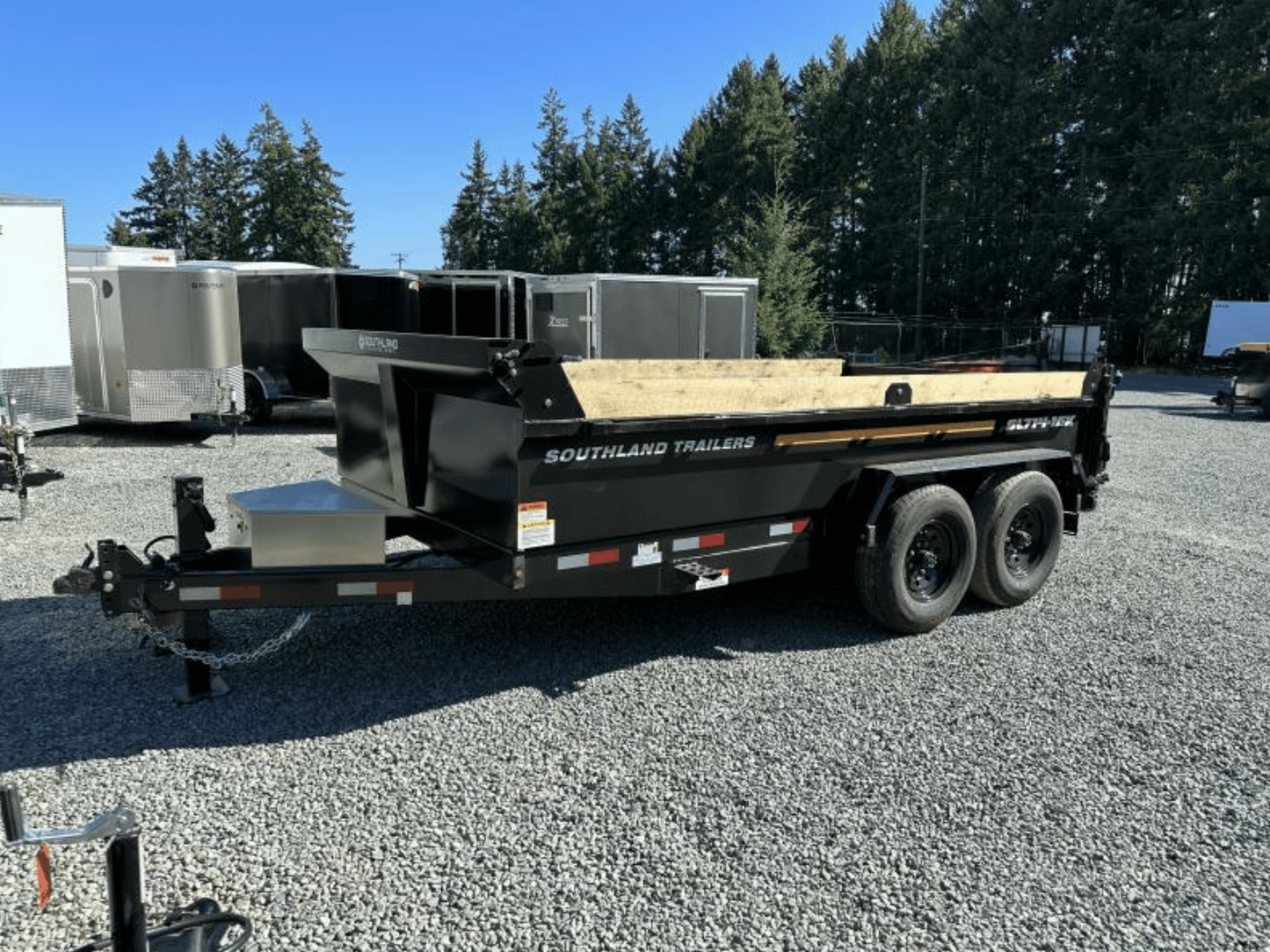 Dump Trailer Rental: Calgary, AB - Instant Booking (7x14)