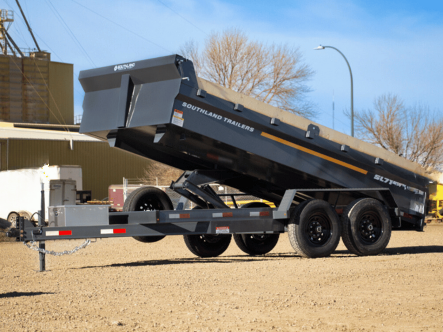 Dump Trailer Rental: Calgary, AB - Instant Booking (7x14)