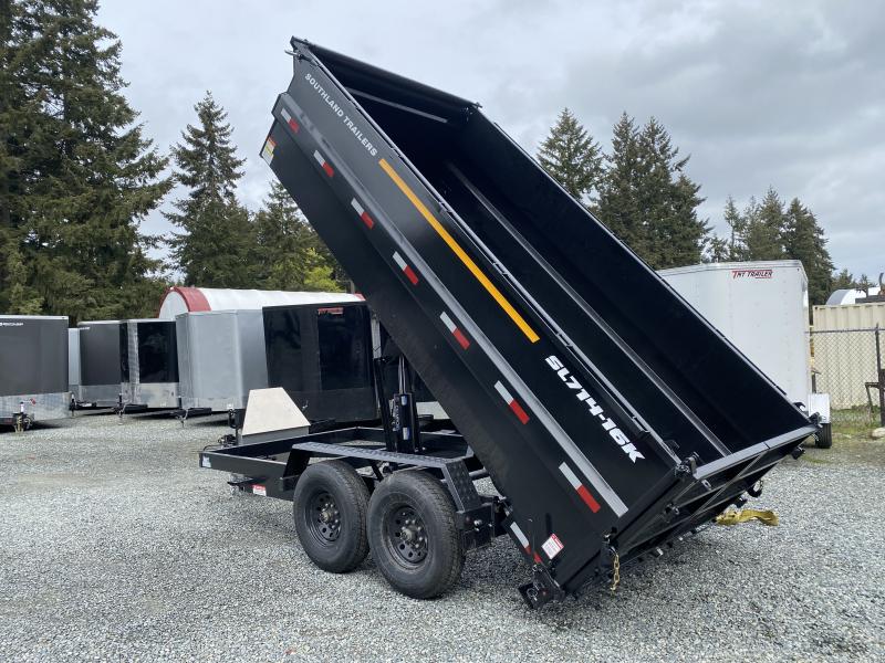 Calgary Dump Trailer Rental - Big Load Trailer Rentals - XL Highwall (7x14)