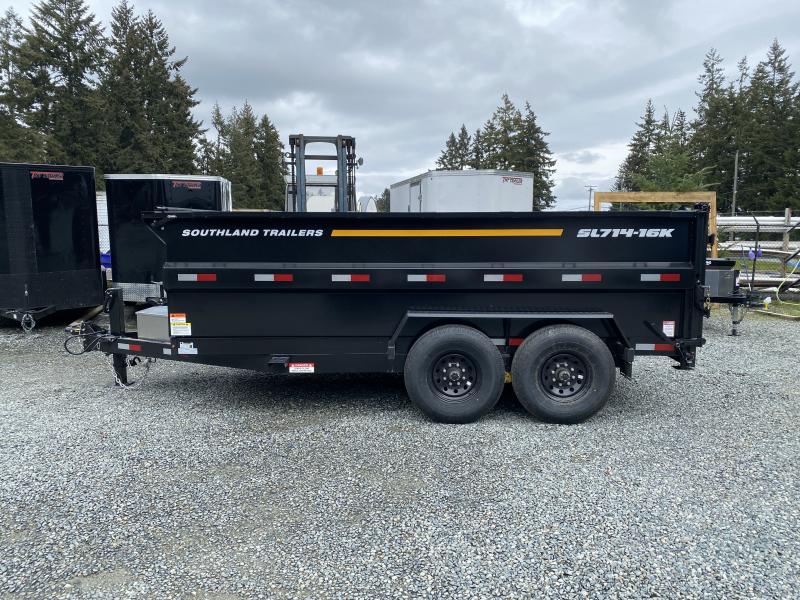 Calgary Dump Trailer Rental - Big Load Trailer Rentals - XL Highwall (7x14)