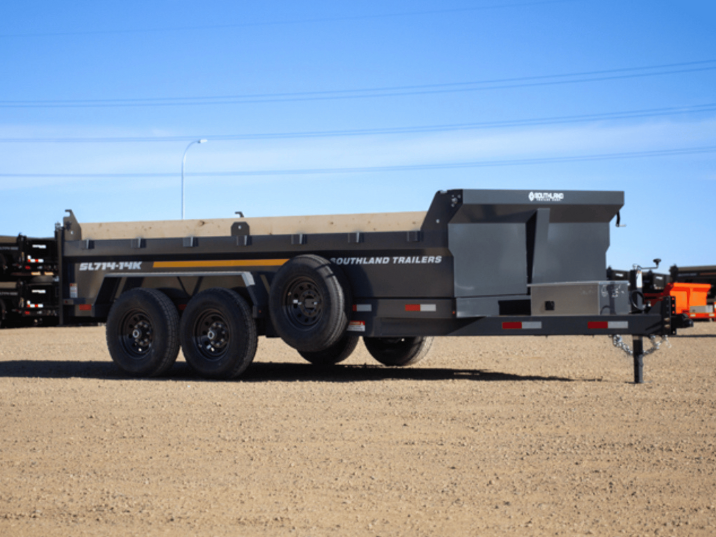 Dump Trailer Rental: Calgary, AB - Instant Booking (7x14)