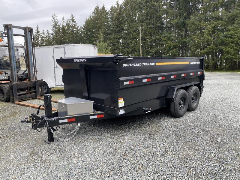 Calgary Dump Trailer Rental - Big Load Trailer Rentals - XL Highwall (7x14)
